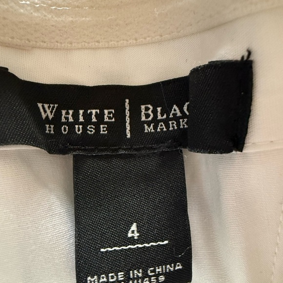 White House Black Market Blue and White Floral Bustier size 4 - Picture 5 of 9